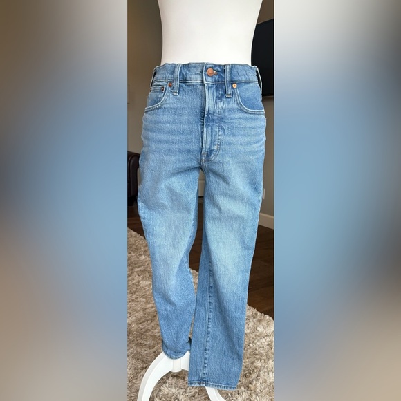 Madewell Denim - Madewell SIZE 27 The Perfect Vintage Jean In Light Blue Denim